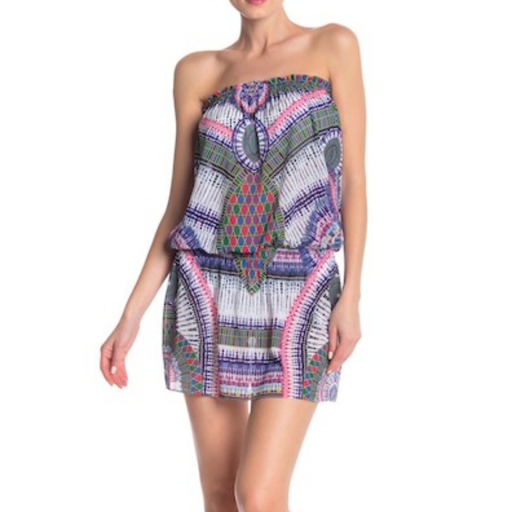 NWT RAMY BROOK ST BARTS DRESS/ SWIM COVER UP